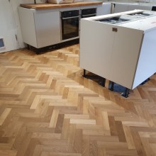 Real wood flooring