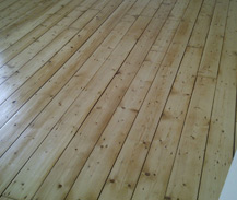 Real wood flooring