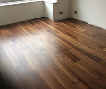 Real wood flooring